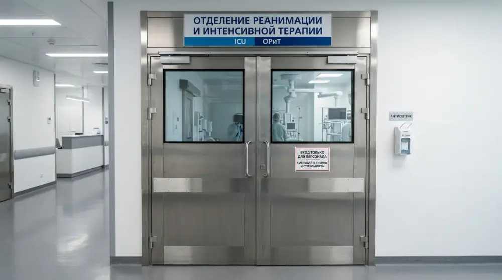 Мягкая медицинская раздвижная перегородка: устройство, материалы и цены — в дневном освещении