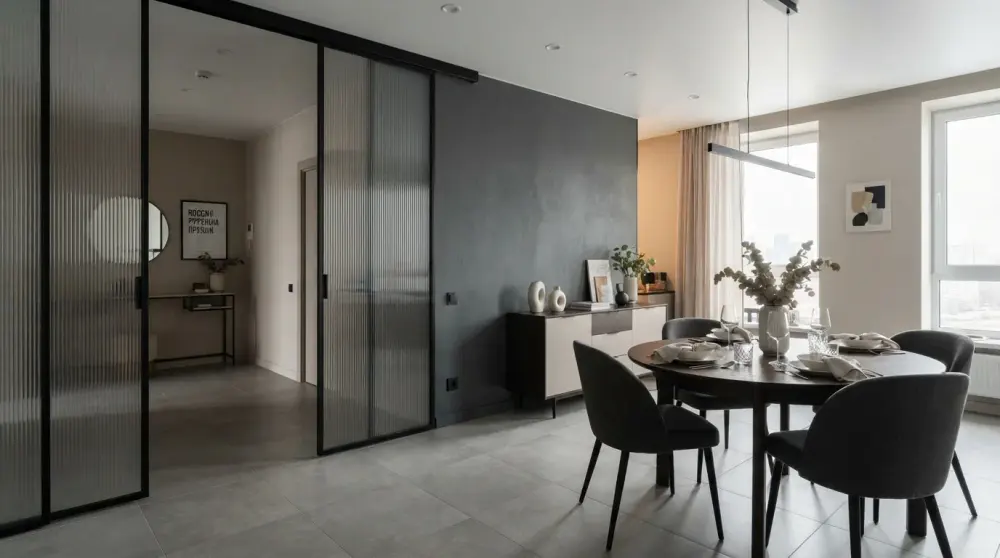 Раздвижные стены из стекла на заказ — Что такое раздвижная стена и когда она нужна