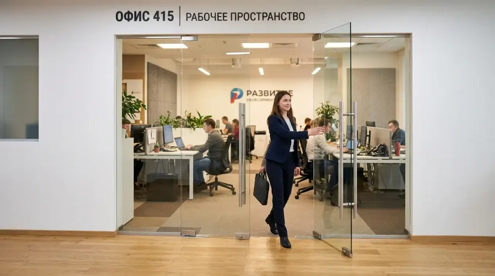 Цельностеклянные двери: виды, цены и монтаж от производителя — вид от входа